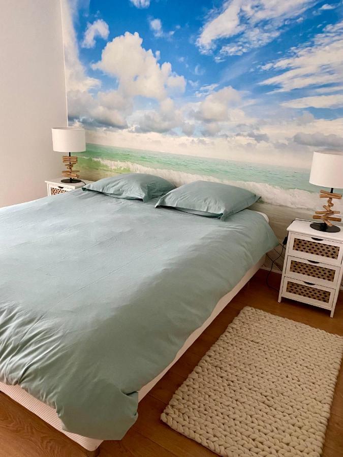 Appartement Lumineux 6 Places Avec Vue Sur Marina Mandelieu-la-Napoule Exterior foto